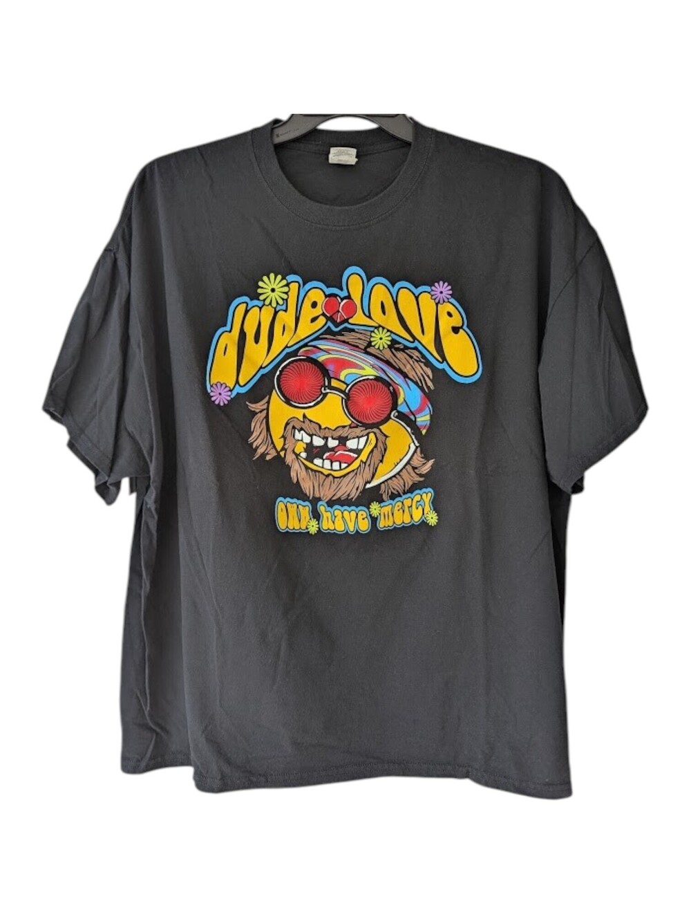 Vintage Dude Love Shirt 2X Black Have Mercy Foley Hardcore Pro Wrestling Tee WWE